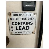 Motor fuel only metal sign