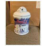 Coca-Cola Bears cookie jar 2002