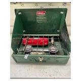 Coleman dual burner camp stove