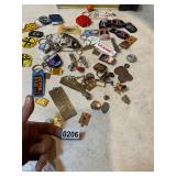 Large lot key chains
