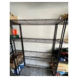 5 tier ft metal shelf 4 ft wide