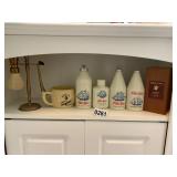 Vintage shaving kit with and vintage old spice