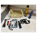 Flashlight and headlamp lot