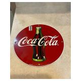 1999 Coca Cola round sign