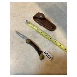 Frontier lockblade w/sheath