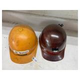 Hard hat and miner hat w light holder
