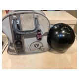 Raiders, bowling ball bag in Brunswick ball