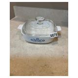 Corning Ware 1 qt covered dish