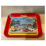 1991 Coca Cola metal tray