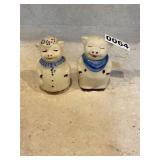 Vintage Pig Salt/ Pepper shakers- Shawnee