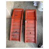 Metal car ramps