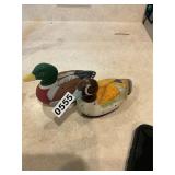 2- ceramic ducks