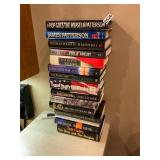 Hardback books, Grisham, Clancy, Patterson,
