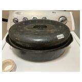 Black enamel roaster