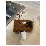 Ed Bratton copper oak, native stone decor