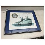 Framed USS Alamogordo