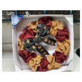 20ï¿½ red white blue wreath