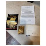 22 Kt Babe Ruth Ball card