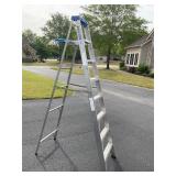 Werner 8 foot aluminum ladder