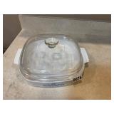 Corning Ware 10 x 10 x 2 covered dish