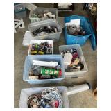 7- totes assorted do it yourself items