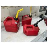 3-  gas cans