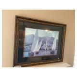 Framed Sailboats - 40 x 50\