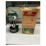 Coleman model 220 F dual mantle lantern