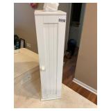 Wooden tissue and toilet paper holder