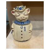 Vintage Winnie Pig Cookie Jar Shawnee