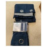 2- chenille 184ï¿½ blackout panels