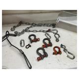 Tote D rings and chain