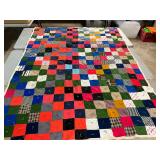 Hand Sewn quilt 60 x 83