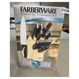 Farberware 16 piece knife set- new