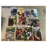 12- assorted comic books
