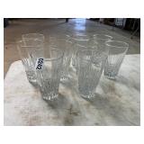 10- crystal glasses