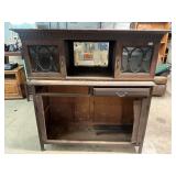 Wood hutch cabinet project