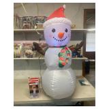 Inflatable snowman