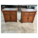 2- matching night stands