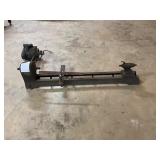 Wood lathe with motor - no plug
