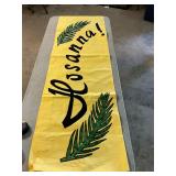 Church / Christian flag made of Fabric.