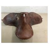 English Leather riding saddle