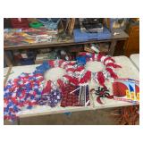 Red white and blue decor ï¿½ all