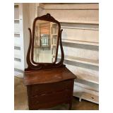 Antique dresser with mirror