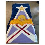 Church / Christian flag made of Fabric.