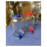 2 - 1 Gallon drink dispensers