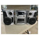 Panasonic Am/Fm/Cd/ Cassette radio