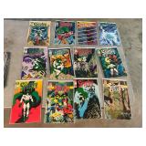 12- assorted comic books