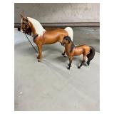 2- Breyer stamped horses - sizes in pics