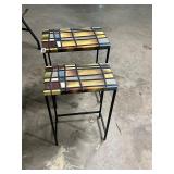 2 piece colorful table set